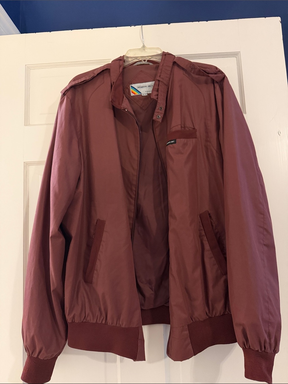 Members Only Rose-Mauve Bomber Jacket